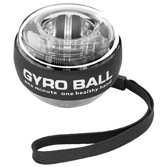 Auto-Start LED Power Gyro Force Wrist Hand Ball Arm Exerciser Relieve Pressure (Without Light)